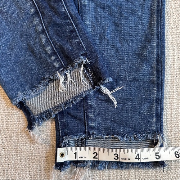 ABERCROMBIE & FITCH Signature Collection Jeans Distressed High-low Raw Hem W 29 - Picture 15 of 16